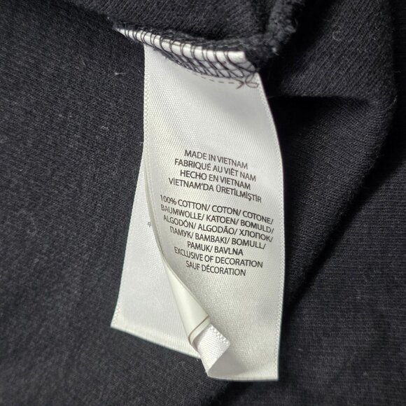 Polo Ralph Lauren Sweater Mens 2XL Black Estate Rib 1/4 Zip Pullover Pony Preppy - Picture 9 of 9